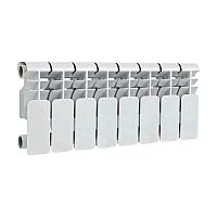 Радиатор SIMPLE L биметаллический 200 12с 864Вт | код FB-F200B/12 L | VALFEX