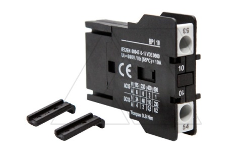 Блок-контакт вспом. BP1 10, 6A(230VAC), 1NO, боковой монтаж, для CM1 | код EACS32643S | Rade Koncar Блок-контакт вспом. BP1 10, 6A(230VAC), 1NO, боковой монтаж, для CM1 | код EACS32643S | Rade Koncar