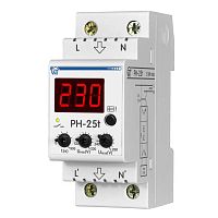 Реле напряжения РН-25t | код 3425600025t | Новатек-Электро
