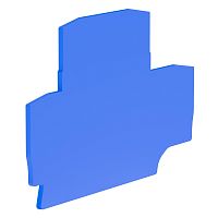 Крышка для двухуровневой клеммы на 2,5 кв.мм. синяя (замена на D-VPRTT-2.5) | код ZEFCD201BL | DKC