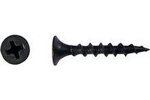 Саморез гипсокартон/дерево 3,5х35 черный | код screw-GD-35 | Крепдил