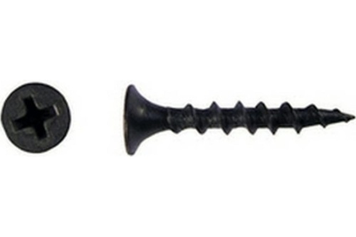 Саморез гипсокартон/дерево 3,5х35 черный | код screw-GD-35 | Крепдил Саморез гипсокартон/дерево 3,5х35 черный | код screw-GD-35 | Крепдил