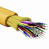 Кабель волоконно-оптический, распределительный, арамидные упрочняющие нити, для внутренней прокладки, нг(А)-HF, 32 ОВ, категория OM2 | код RNDT2C32OR01 | DKC