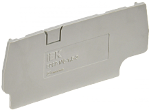 Заглушка для CP-MC 3 вывода 1,5мм2 серая IEK | код YCT22-00-3-K03-001-ZGL | IEK