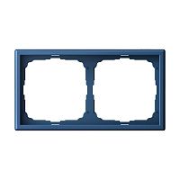 Рамка 2-м ArtGallery универс. аквамарин | код GAL001102 | Systeme Electric