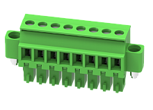 MC-RE3.81V06C-K Разъём гнездовой MC, шаг 3.81мм,6 конт. с винт.,зел., шт | код MC-RE3.81V06C-K | SUPU