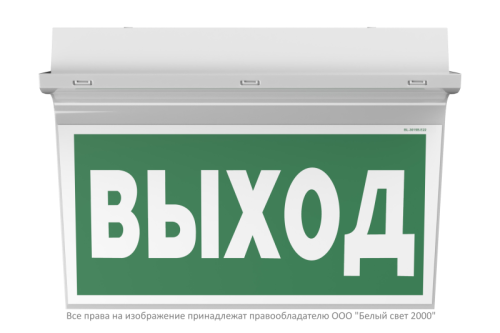 Световой указатель BS-REGATA-71-S1-INEXI2 IP65 | код a26070 | Белый Свет фото 4