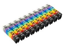 Маркеры наборные – комплект цифр («0»-«9») 1,5 мм2 HLT | код 084-08-161 | HLT