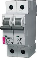 Автоматический выключатель ETIMAT 6 1p+N C 13А (6 kA) | код 002142515 | ETI
