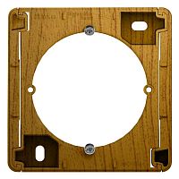 GLOSSA коробка накладного монтажа, дерево дуб | код. GSL000500 | Schneider Electric