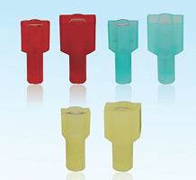 100934 Разъем плоский изолир.РПИ-М(н) 1.5-(6.3) SILAT (20шт/уп), упак | код 100934 | SILAT