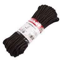 Шнур с сердечником 7 мм 20 м черный REXANT | код 77-1721-1 | REXANT