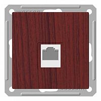 Розетка телефонная 1xRJ11 W59, дуб мореный | код. RSI-152T-9-86 | Schneider Electric