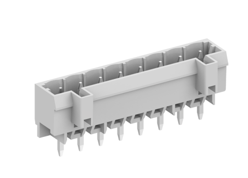 450723 Вилка на плату MCS вертик., шаг 5.0мм, 23 конт., сер., шт | код 450723 | SUPU