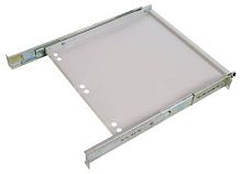 Полка клавиатурная с телескопическими направляющими, регулируемая глубина 455-740 мм | код ТСВ-К4 | ЦМО