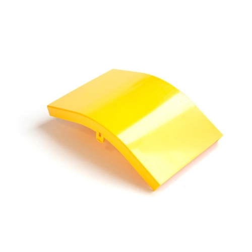 Крышка внешнего изгиба 45° оптического лотка 240 мм, желтая | код LAN-OT240-EC45C | LANMASTER Крышка внешнего изгиба 45° оптического лотка 240 мм, желтая | код LAN-OT240-EC45C | LANMASTER