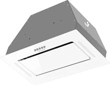 Вытяжка встраиваемая Weissgauff Pilot 600 PB белый управление: кнопочное (1 мотор) | код 1883395 | WEISSGAUFF
