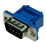Разъём D-SUB RUICHI DI-9M, 9 контактов | код 54975 | Ruichi