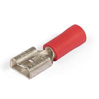 Разъем виброуст. плоский ВРПИ-М 6,0-(6,3) (КВТ) | код 59130| КВТ