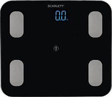 Весы напольные электронные Scarlett SC-BS33ED46 макс.150кг черный | код 1625956 | SCARLETT
