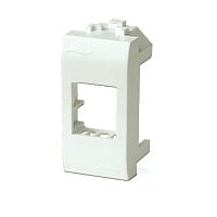 Адаптер для информационных разъемов Systimax, белый, 1мод. | код 76609B | DKC