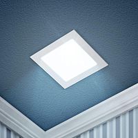 Светильник светодиодный 2-12-6K 12Вт 220В 6500К квадратный | код Б0019838 | Эра