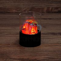 Светильник декоративный "Лава" d7.5х11см батарейки 3хAA (не в комплекте) | код 511-035 | Neon-Night