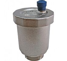 Воздухоотводчик автоматический вертикальный выпуск, нар.р. 1/2', уплотнительное кольцо - NBR (SVS-1011-000015) | код RG008UB790S9BL | STOUT