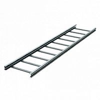 Лоток лестничный 80х400, лонжерон 2 мм, L 3 м, цинк-ламель (упак. 3м) | код. ULH384ZL | DKC