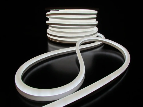 Шнур светодиодный гибкий неон LED SMD 8х16мм 120LED/м двустор. бел. (уп.100м) | код 131-095 | Neon-Night Шнур светодиодный гибкий неон LED SMD 8х16мм 120LED/м двустор. бел. (уп.100м) | код 131-095 | Neon-Night