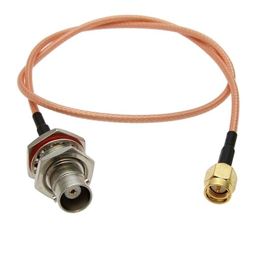 Разъём высокочастотный RUICHI BNC-KY-RG316-40CM-SMA-J, длина 40 см | код 104953 | Ruichi Разъём высокочастотный RUICHI BNC-KY-RG316-40CM-SMA-J, длина 40 см | код 104953 | Ruichi