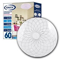 Светильник светодиодный декоративный 2217 "Кассиопея" с эффектом "Звездное небо" 60Вт 4200лм 230В 6500К 450мм IP20 IONICH 1747