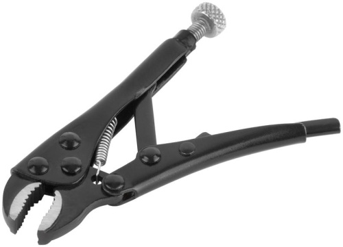 Зажим ручной с фиксатором тип WR черненый 100 мм | код 52710 | FIT фото 7