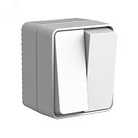 Выключатель 2-кл. ОП AtlasDesign PROFI IP54 10 АХ сер. | код ATN543051 | Systeme Electric