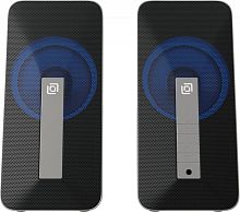 Колонки Оклик OK-130 2.0 черный 10Вт BT портативные | код 1458495 | Oklick