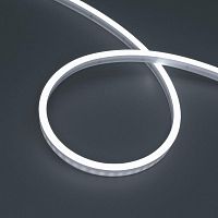 Лента светодиодная герметичная WAVE-SIDE-PU-A120-06x12mm 24V White5700 (8 W/m, IP68, 5m, wire x2) (ARL, вывод боковой, 3 года) | код 52422 | Arlight