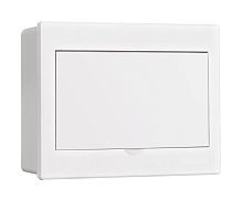 Корпус пласт. навесной бел. дв. 1 ряд 9 мод. IP41 ЩРН-П | код 31086DEK | DEKraft