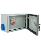 Ящик с понижающим трансформатором ЯТП-0,25 У3 220/110В, с 3-мя автоматами, IP54 | код ET014087 | Электротехник