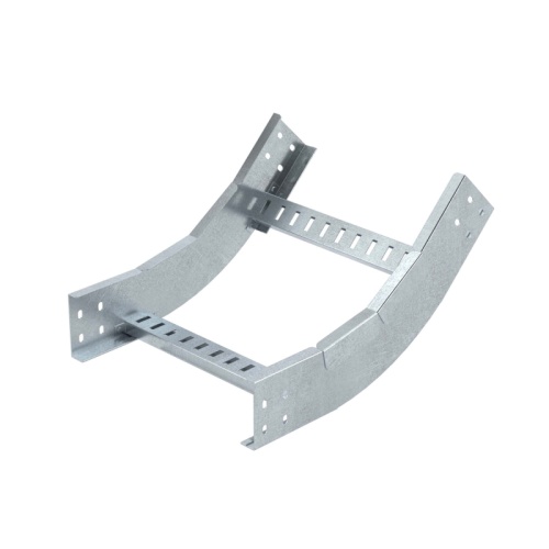 Угол вертикальный внутренний 45 градусов, 80х500, R900, в комплекте с крепежными элементами и соединительными пластинами, необходимы | код LIH0895K | DKC