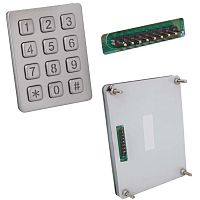 Клавиатура цифровая антивандальная влагозащищённая RUICHI RB880, нержавеющая сталь | код 113014 | Ruichi