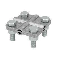 Соединитель крестовой пруток-пруток d8 | код NG3104 | DKC