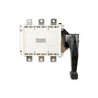 Выключатель нагрузки-рубильник YCHGL 630 630А 3P J с выносной рукояткой | код B060035 | CNC