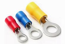 100817 Наконечник кольцевой изолир. НКИ 2.5-4 SILAT (100шт/уп), упак | код 100817 | SILAT