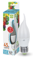 Лампа светодиодная LED-СВЕЧА НА ВЕТРУ-standard 5Вт 230В Е27 4000К 450Лм ASD | код 4690612004549 | ASD