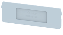 Концевая пластина для клемм, серая CSP16-1X2-GREY | код 3911180000 | Elmex