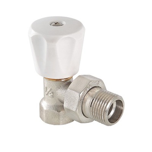 Клапан ручной угловой 1/2" (компактный) | код. VT.007.LN.04 | VALTEC