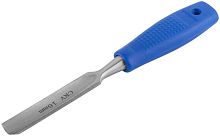 Стамеска CrV полукруглая с пластиковой ручкой 16мм FIT 43144