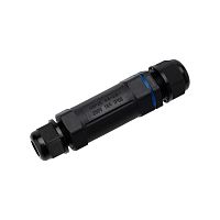 Кабельный коннектор I-образный (3PIN 0,5-2,5мм2) IP68 REXANT | код 07-5961 | REXANT