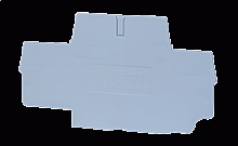 Крышка концевая EPCPDL1.5 /1,5mm, для клемм CPDL1.5,CPDLG1.5, серая | код EPCPDL1.5 | Connectwell
