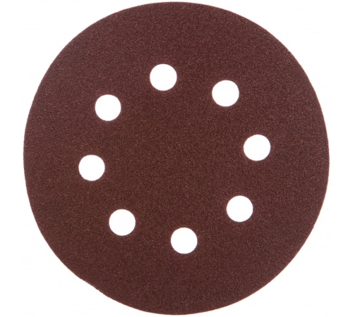 Круги шлифовальные с отверстиями (липучка), алюминий-оксидные, 125 мм, 5 шт Р 80 | код 39664 | FIT Круги шлифовальные с отверстиями (липучка), алюминий-оксидные, 125 мм, 5 шт Р 80 | код 39664 | FIT